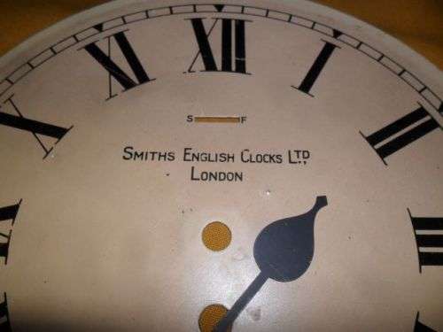 OLD SOUTH AFRICAN POST  OFFICE WALL CLOCK -36CM DIAMETER