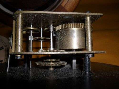 OLD SOUTH AFRICAN POST  OFFICE WALL CLOCK -36CM DIAMETER