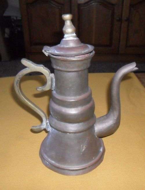 VINTAGE BRASS KETTLE