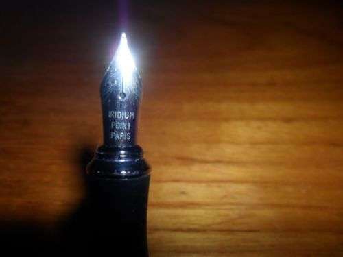 VINTAGE IRIDIUM POINT PARIS FOUNTAIN PEN