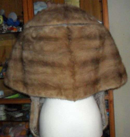 LOVELY GENUINE  FUR STOLE - MINK ?
