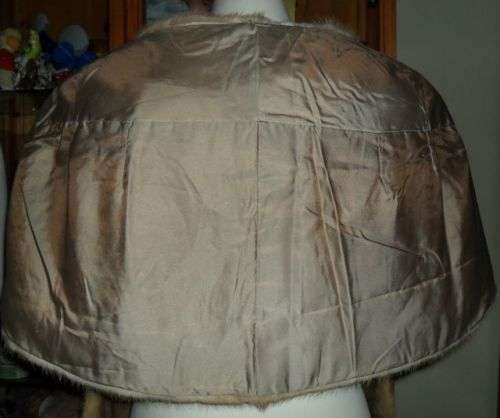 LOVELY GENUINE  FUR STOLE - MINK ?