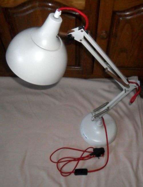HEAVY BASED ANGLE POISE DESK LAMP