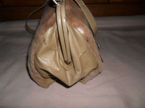 VINTAGE 1960'S LISPER GENUINE KANGAROO FUR BAG