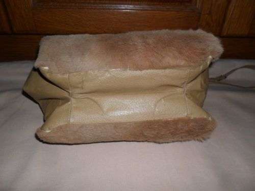 VINTAGE 1960'S LISPER GENUINE KANGAROO FUR BAG