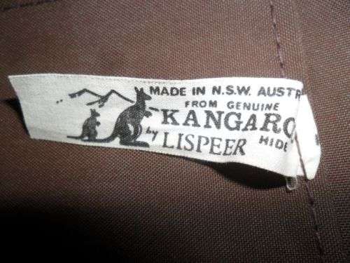 VINTAGE 1960'S LISPER GENUINE KANGAROO FUR BAG