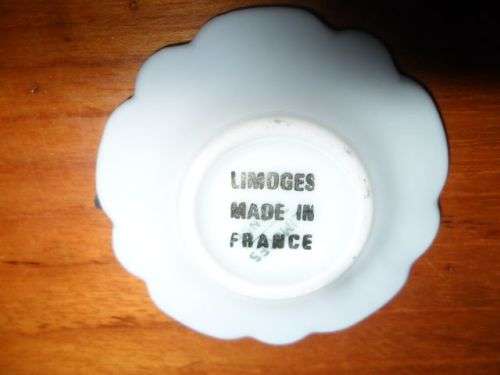 VINTAGE MINIATURE LIMOGES  PLATE