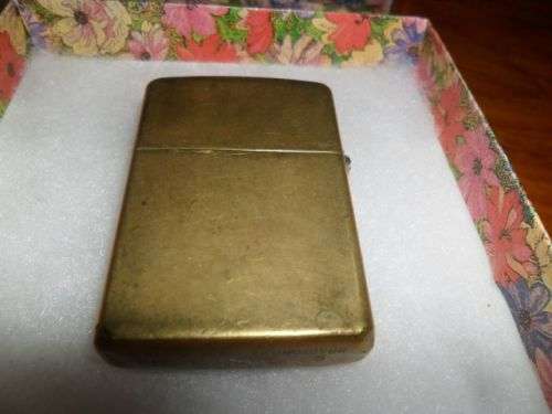 BRASS  ARIES ZIPPO LIGHTER