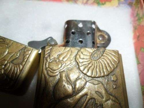 BRASS  ARIES ZIPPO LIGHTER