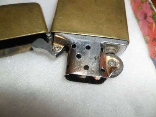 BRASS  ARIES ZIPPO LIGHTER