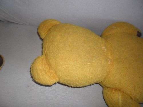 3 X VINTAGE ARK BEARS - 2 JOINTED 1 NOT-79cm -51cm - 41cm tall