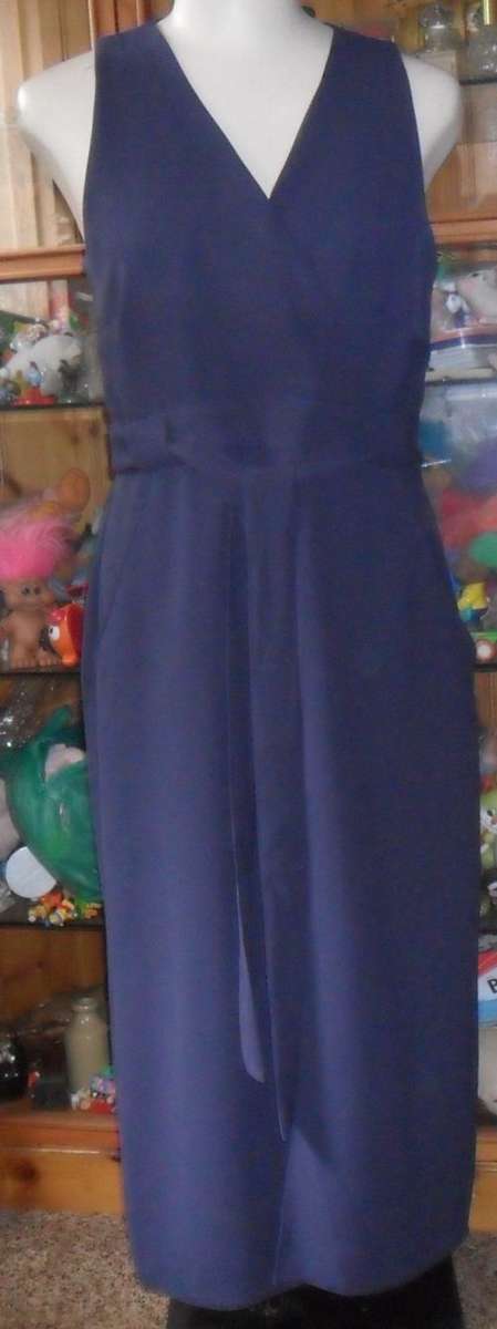 RIVER ISLAND  NAVY DRESS SIZE 12