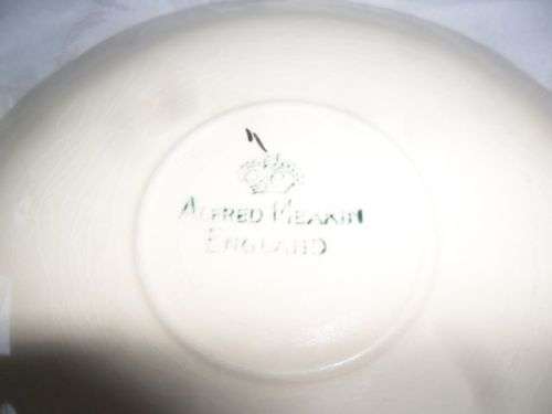 VINTAGE ALFRED MEAKIN  TRIO -CUP SAUCER AND SIDE PLATE  4 SETS AVAILABLE