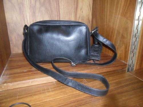 TAURUS REAL LEATHER MEN'S OR LADIES CROSS BODY  BLACK LEATHER BAG