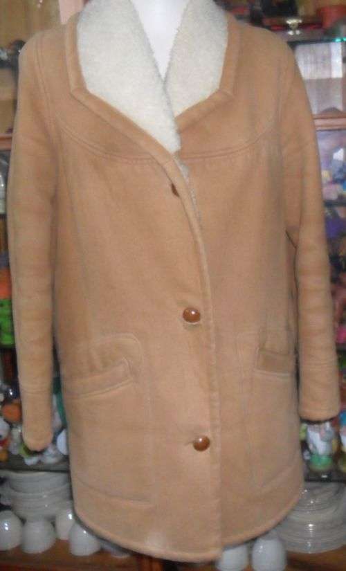 LADIES WARM FUR LINED WINTER COAT SIZE 38