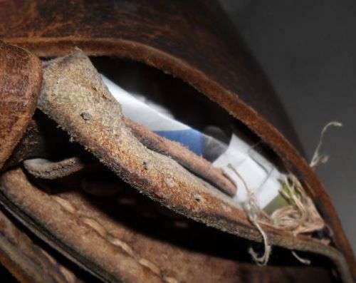 3 LEATHER BAGS DAMAGED  AS IS-ONE BID TAKES ALL