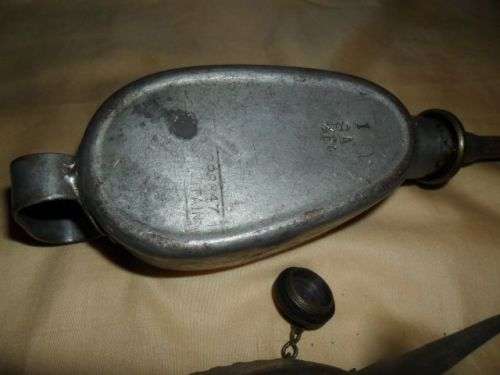 2 x VINTAGE OIL CANS KAYES 1\3 PINT PLUS 1\2 PINT