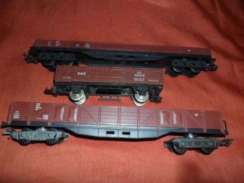 VINTAGE SAR\SAS OLD STYLE SUBURBAN TRAIN SET -LIMA ITALY