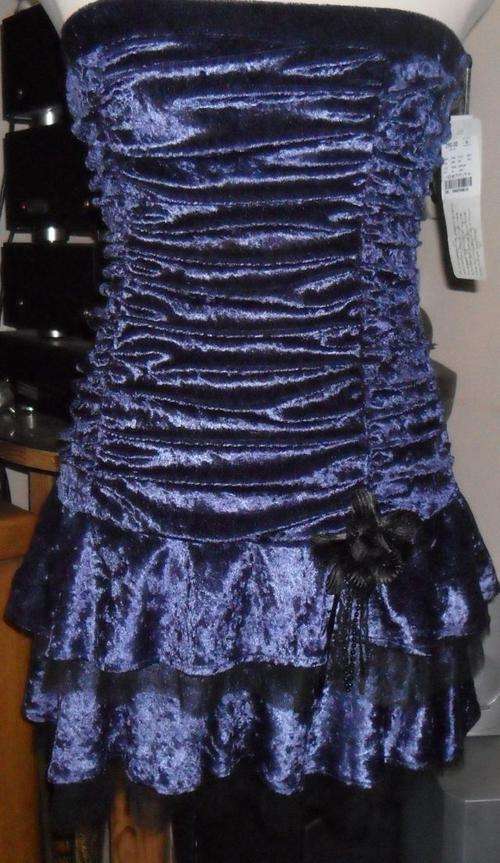 LOVELY STRAPLESS DRESS BY IDENTITY -SIZE 36