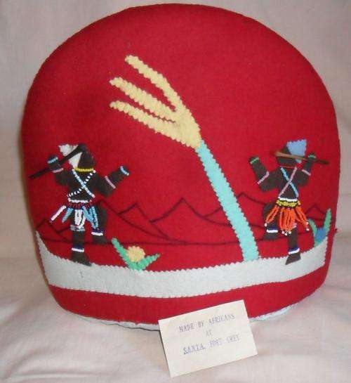 TEA COSY ? HAND MADE BY AFRICANS AT S.A.N.T.A. FORT GREY