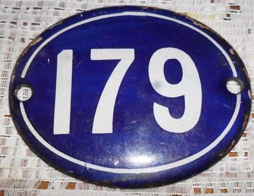 ENAMEL NUMBER 179