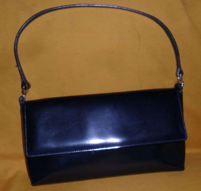 CLASSY DARK NAVY BAG -MADE IN ITALY BY ABRO