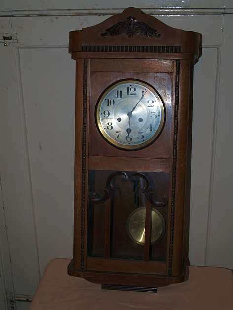 WOODEN WALL CLOCK CASING PLUS PARTS