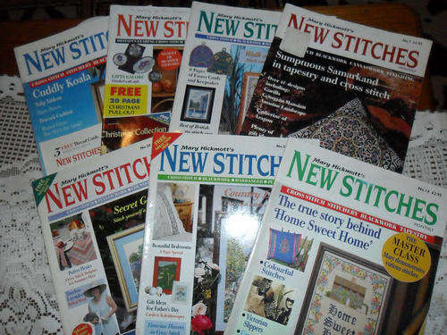 7 X CROSS STITCH MAGAZINES