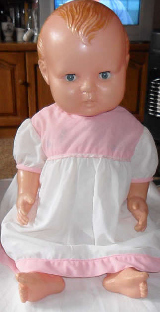 LARGE OLD PLASTIC DOLL