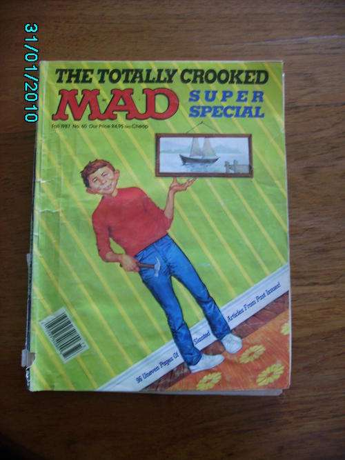 MAD Magazine No 60 Fall 1987 Super Special  THE TOTALLY CROOKED MAD