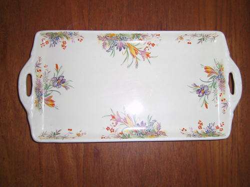Very Pretty Sandwich Plate GRINDLEY "The Lady Mary"