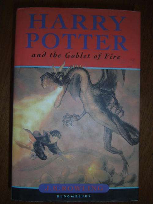 HARRY POTTER & THE GOBLET OF FIRE by J.K. Rowling (H/C, 1st Ed)