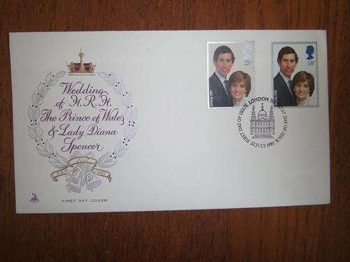 First Day Cover "ROYAL WEDDING 1981"