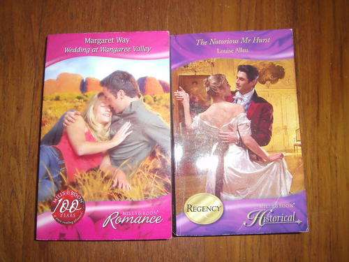 TWO MILLS & BOON BOOKS (ROMANCE & HISTORICAL), S/C