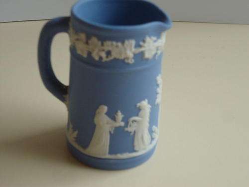 WEDGWOOD BLUE JASPER 6.5cm JUG