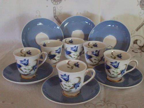 PLANT'S TUSCAN CHINA COFFEE SET