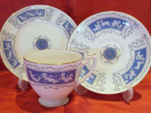 COALPORT TEA TRIO "REVELRY"