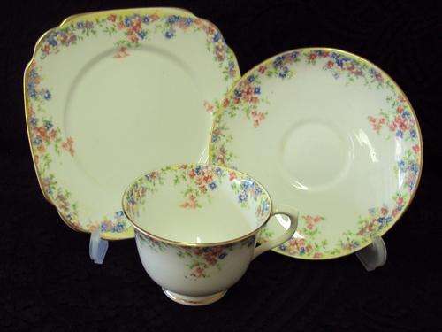 ROYAL ALBERT "MAYTIME" TEA TRIO