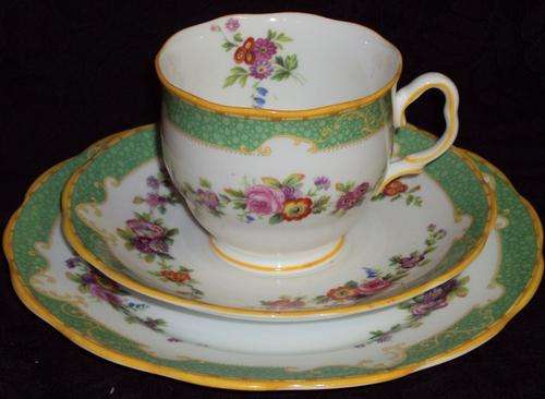ROYAL ALBERT "MARLBOROUGH" TEA TRIO
