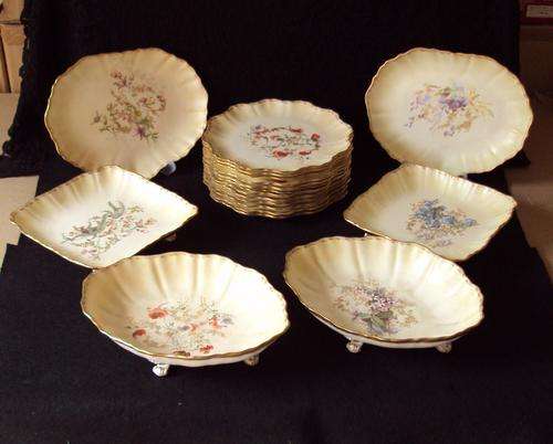 DOULTON BURSLEM DESSERT SERVICE