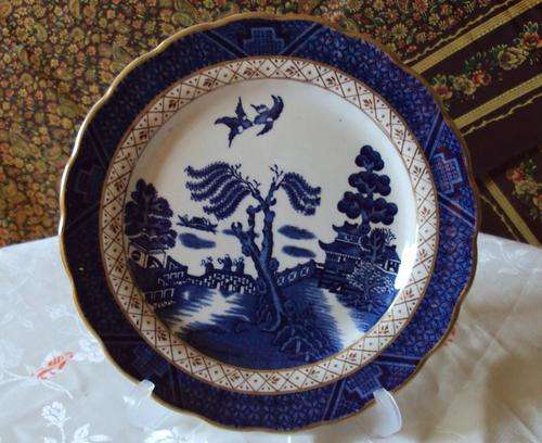 BOOTHS REAL OLD WILLOW BREAD PLATE