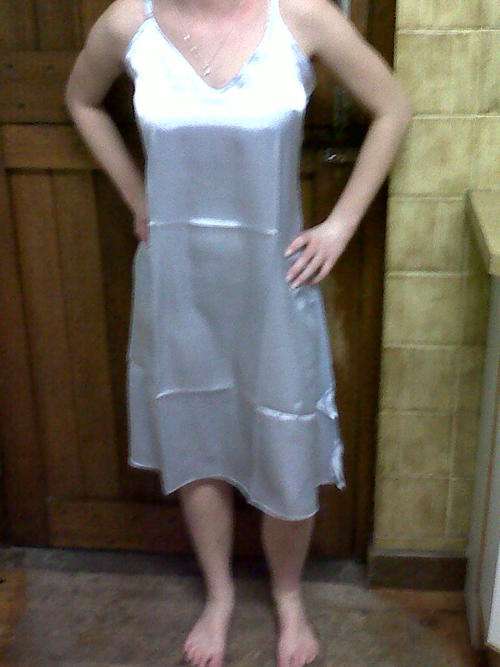 SILK NIGHTY AND PANTY SET  -   2 FOR R60.00 ONLY!!!!