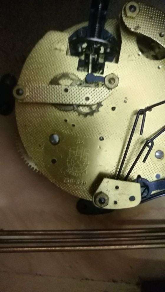 German Made Reveille Chiming Mantle Clock - working and key included