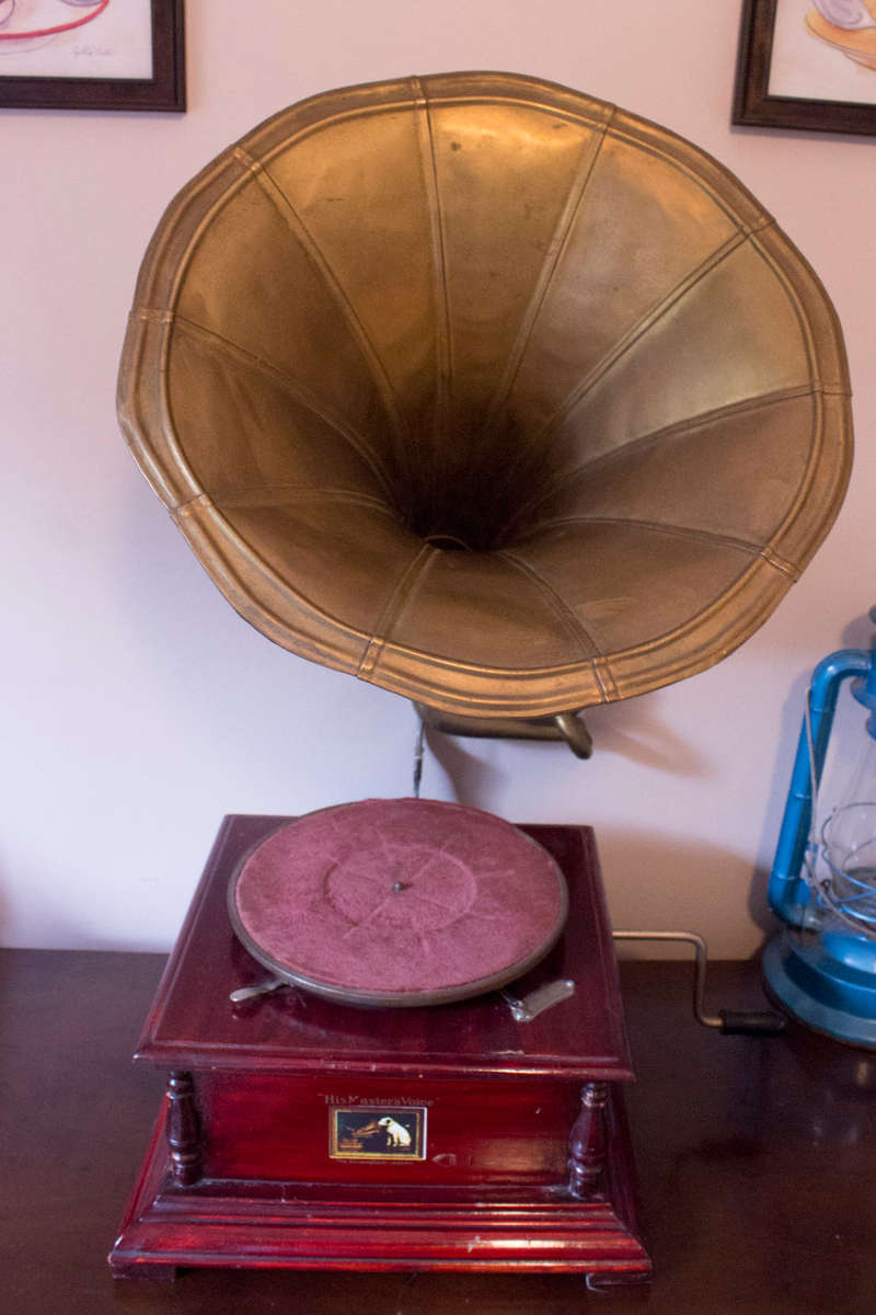 Antiquated His Master's Voice Gramophone