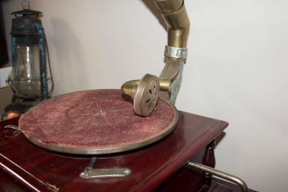 Antiquated His Master's Voice Gramophone