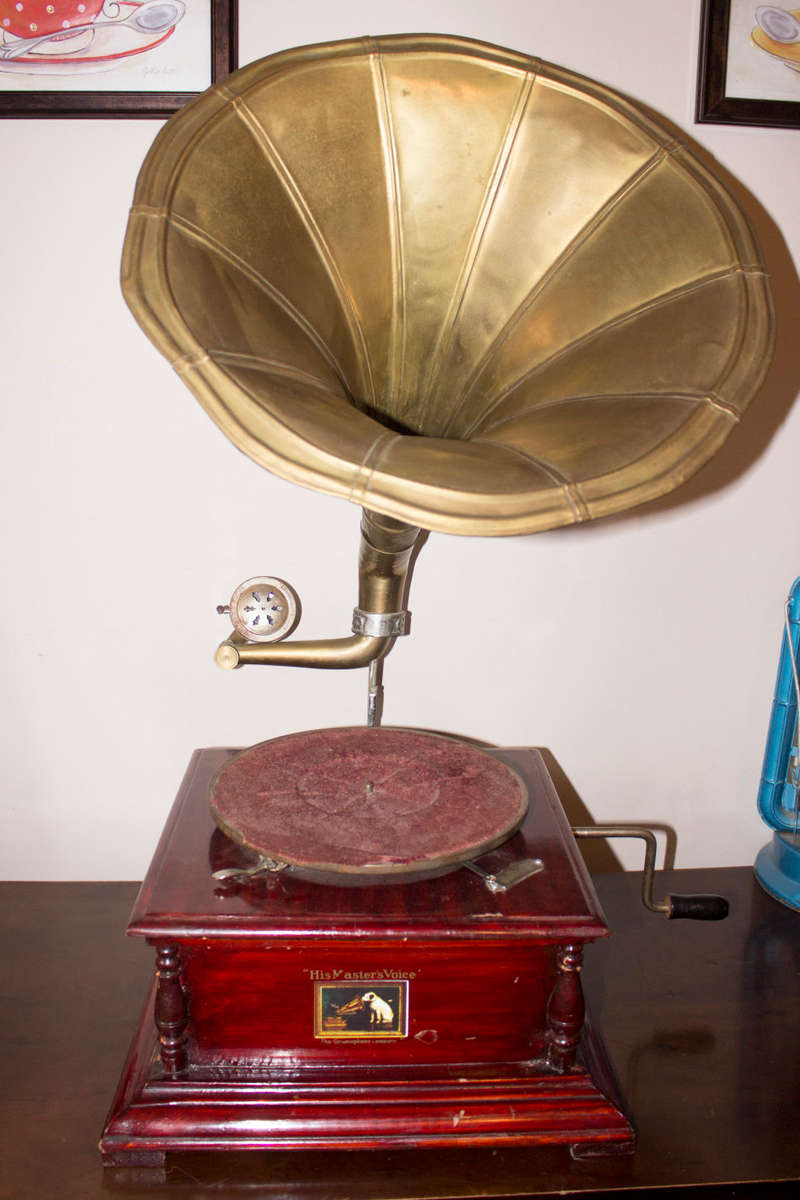 Antiquated His Master's Voice Gramophone
