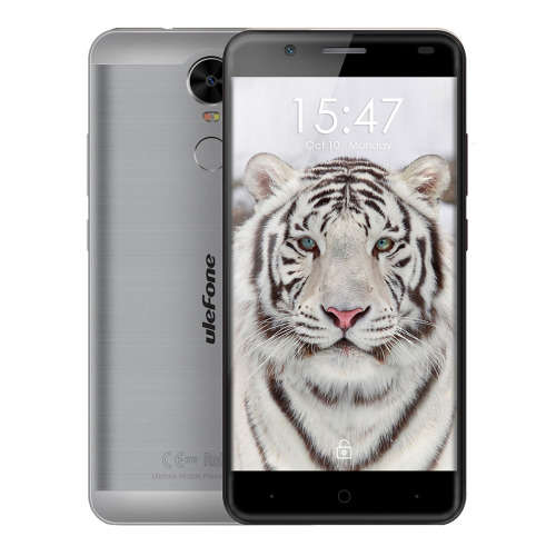 Ulefone Tiger Lite 3G Phablet Grey 5.5 inch Android 6.0 with Fingerprint ID Corning Gorilla glass