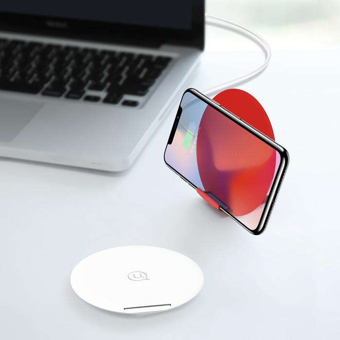 USAMS Round Wireless Fast Charging Plate