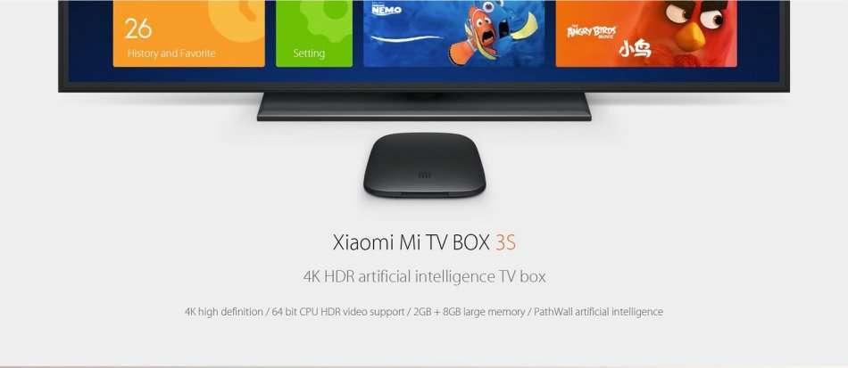 Xiaomi Mi Box 4K HD Smart TV Box
