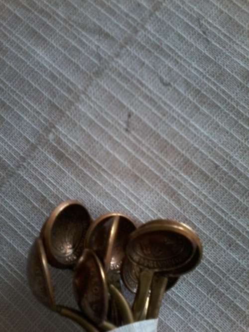 joblot coin spoons